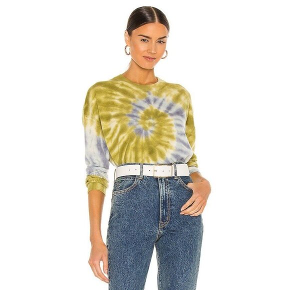 Cinq A Sept Jadie Pullover Cashmere Wool Lilac & Smoke & Honey Drew Womens S - Picture 1 of 10